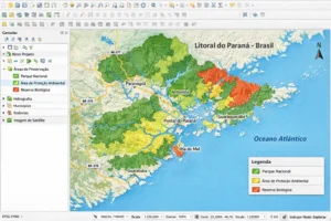 ferramenta de verificação ambiental para o litoral do Paraná