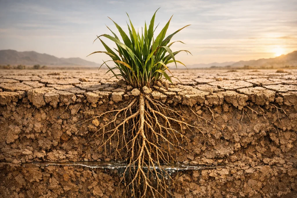 Impacto da falta de água na sobrevivência das plantas
