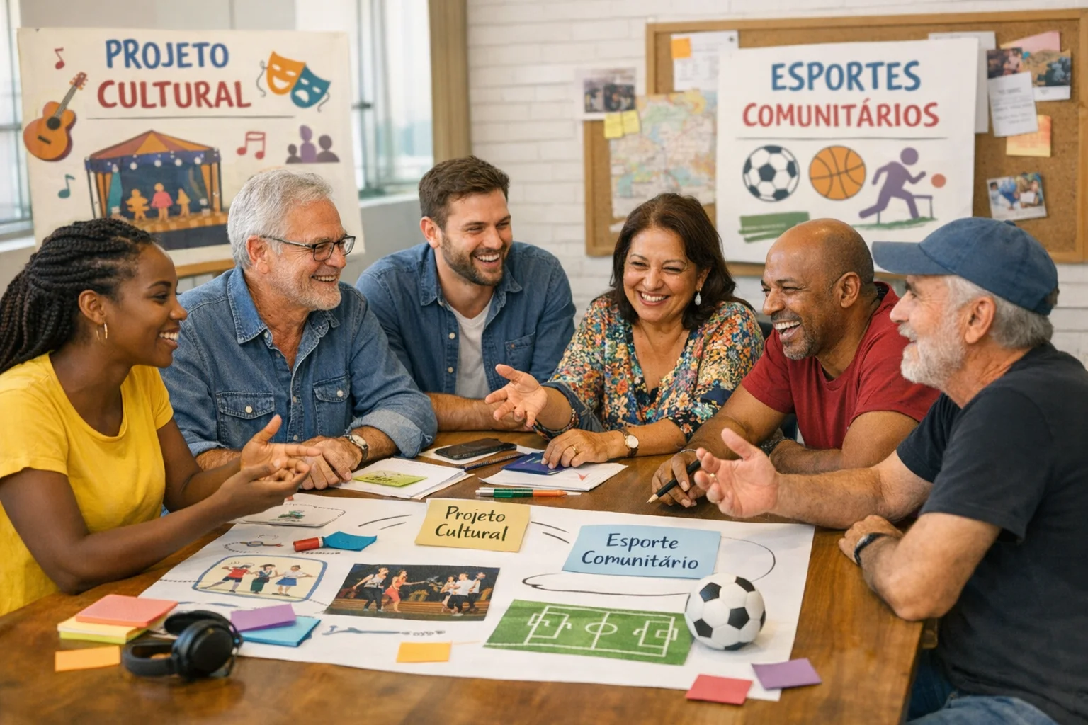 Inscrições para projetos culturais e esportivos em municípios brasileiros