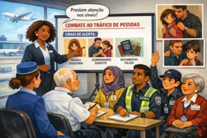 Prevenção ao tráfico de pessoas em aeroportos