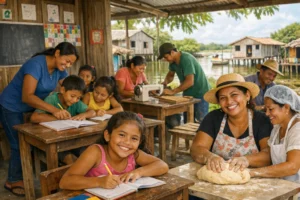 Redução da pobreza multidimensional no Marajó
