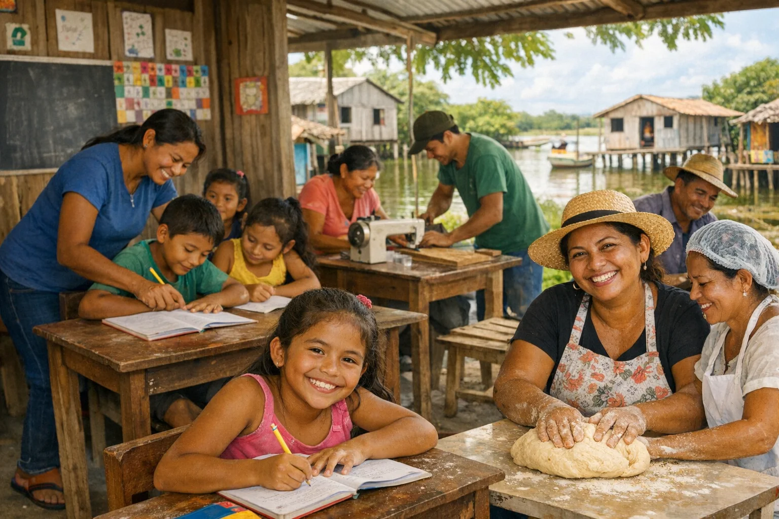 Redução da pobreza multidimensional no Marajó