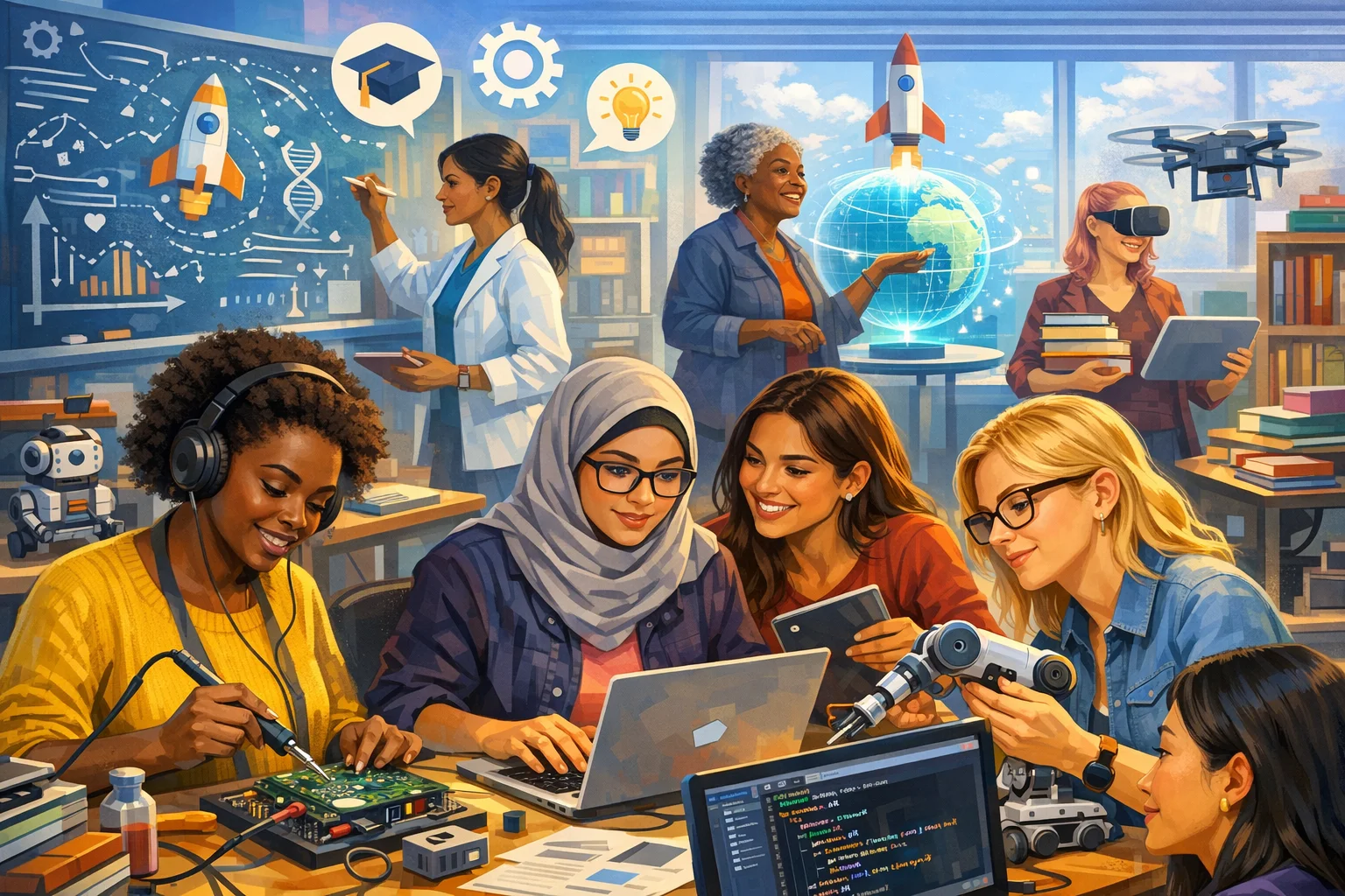 Salários para mulheres na tecnologia
