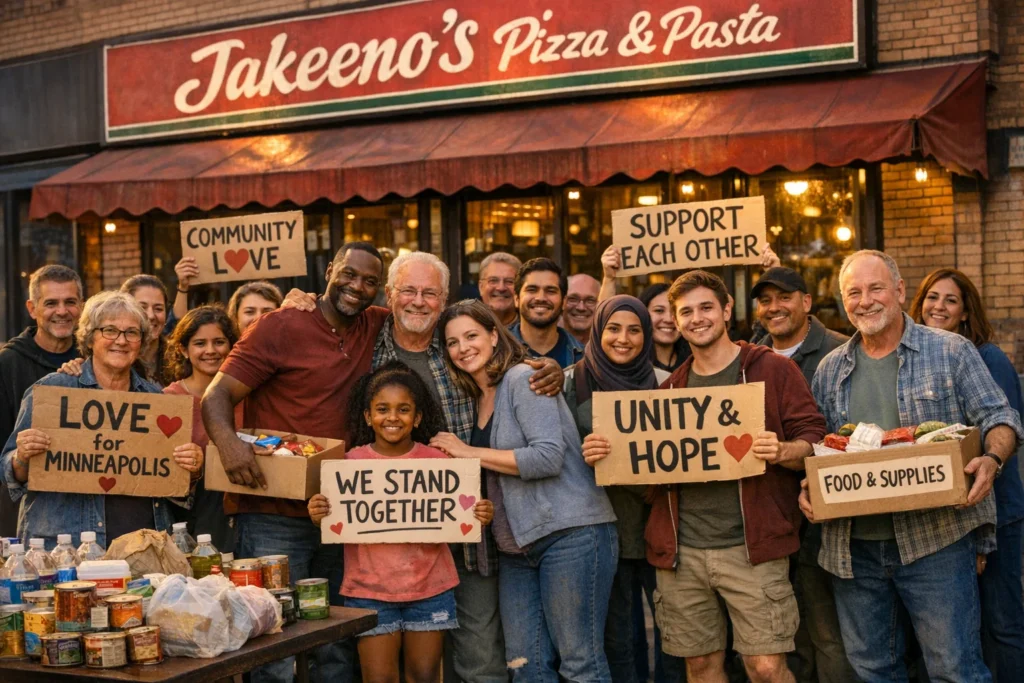 Solidariedade na Comunidade de Minneapolis
