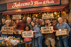 Solidariedade na Comunidade de Minneapolis