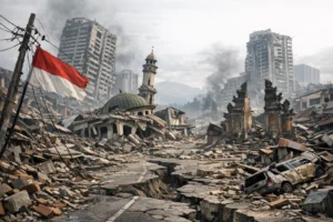Terremoto devastador na Indonésia 2026